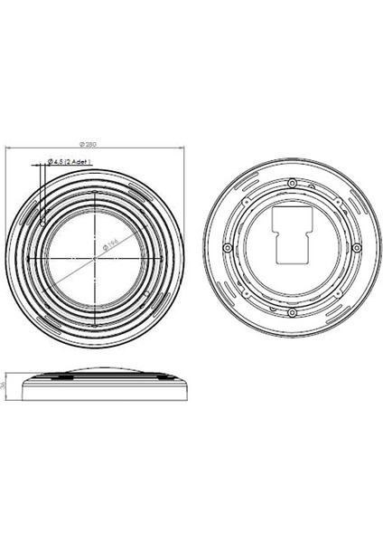 Mavi Işık Smd LED Havuz Sıva Üstü ve Sıva Altı (Joker) Aydınlatma Lambası 33W fırsatları