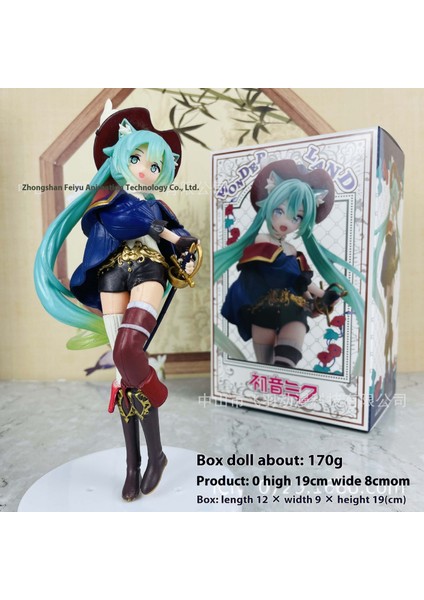 Hatsune Miku El Kuklası Bebek Modeli (Yurt Dışından)