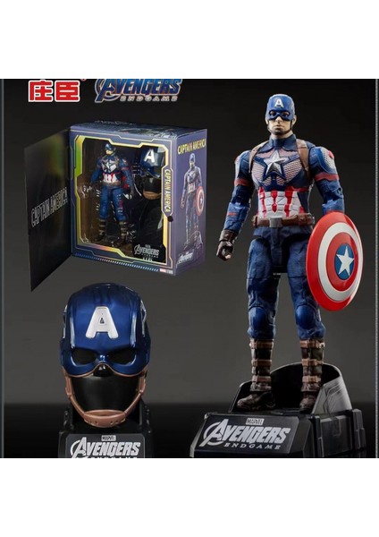 Marvel Avengers Iron Man Örümcek Adam Hareketli Maket Dönüşüm Oyuncakları (Yurt Dışından)