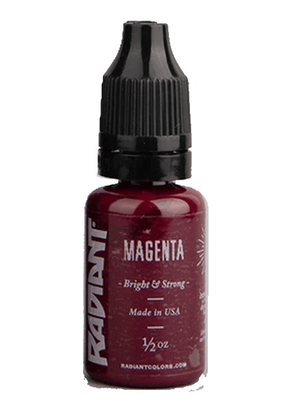 Magenta - Radiant Tattoo Dövme Boyası - 0,5OZ/15ML