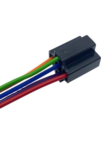 RÖLE SOKETİ (RÖLE YUVASI) 5 UÇLU SİYAH (5 KABLOLU) (1.5 MM KABLOLU) modelleri