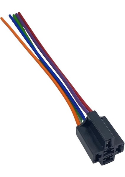 RÖLE SOKETİ (RÖLE YUVASI) 5 UÇLU SİYAH (5 KABLOLU) (1.5 MM KABLOLU) fırsatları
