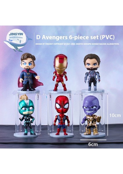 Avengers Serisi El Modeli Oyuncakların Büyük Kafa Versiyonu (Yurt Dışından)