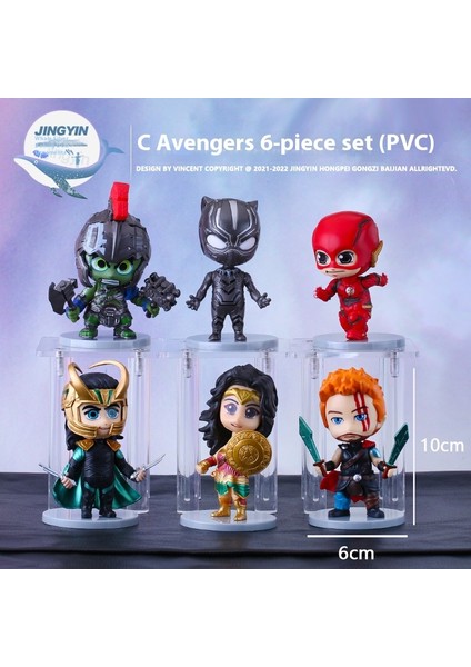 Avengers Serisi El Modeli Oyuncakların Büyük Kafa Versiyonu (Yurt Dışından)