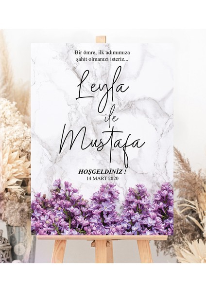 Lavanta Karşılama Panosu