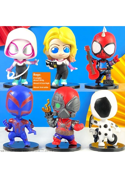 Marvel Big Head Edition Avengers Komple Model Set Süs (Yurt Dışından)