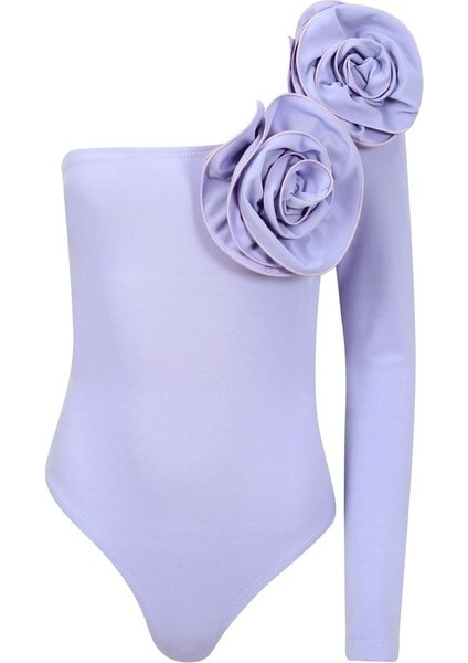 Elba Gül Detaylı Bodysuit