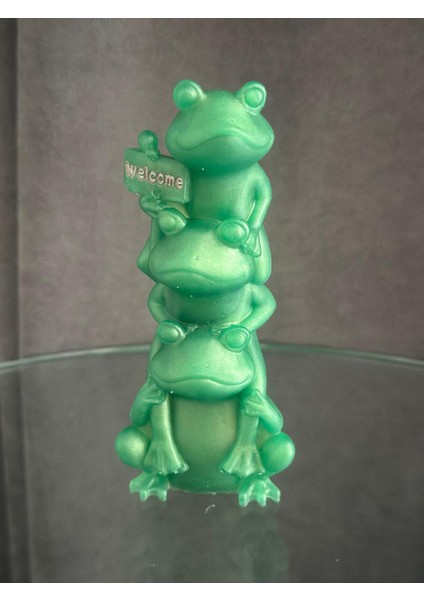 Welcome Kurbağa Dekoratif Biblo, Hoşgeldin!, Çoklu Kurbağa indirimleri