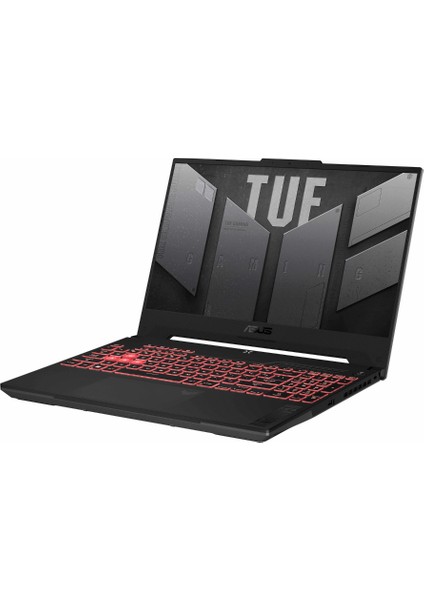 Tuf Gaming A15 Ryzen-7 7435HS 8-GB DDR5 2 TB SSD RTX4060 (8GB-115W) 15.6" Fhd Windows 10 Pro Taşınabilir bilgisayar Oyuncu Notebook FA507NVR-LP147HMF66