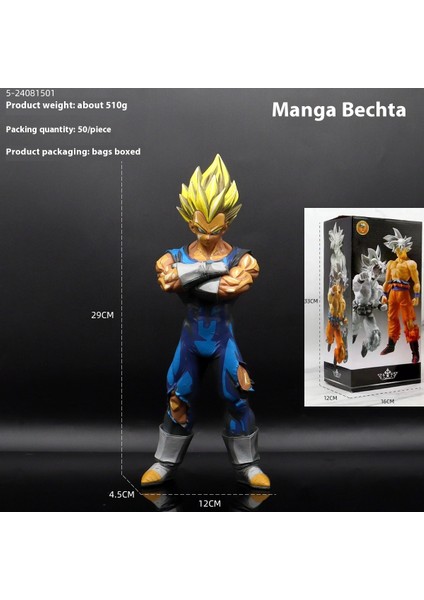 Yedi Dragon Ball Manga Goku Vegeta Model Anime Figürleri (Yurt Dışından)