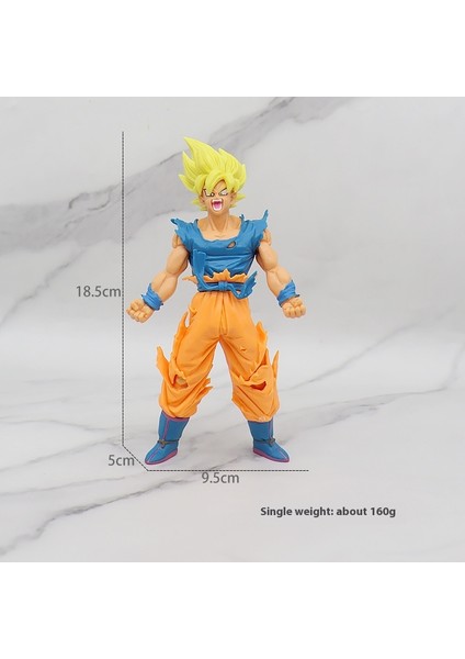 Seven Dragon Ball Anime Goku Vegeta Model Oyuncak Bebek (Yurt Dışından)
