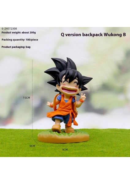 Seven Dragon Ball Anime Goku Vegeta Model Oyuncak Bebek (Yurt Dışından)