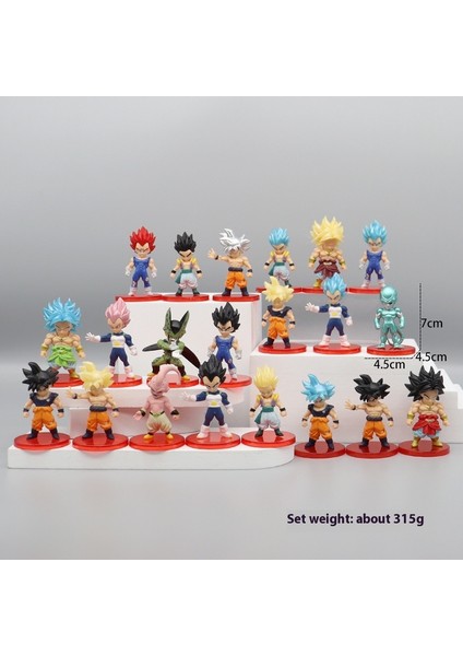 Yedi Dragon Ball Manga Goku Vegeta Model Anime Figürleri (Yurt Dışından)