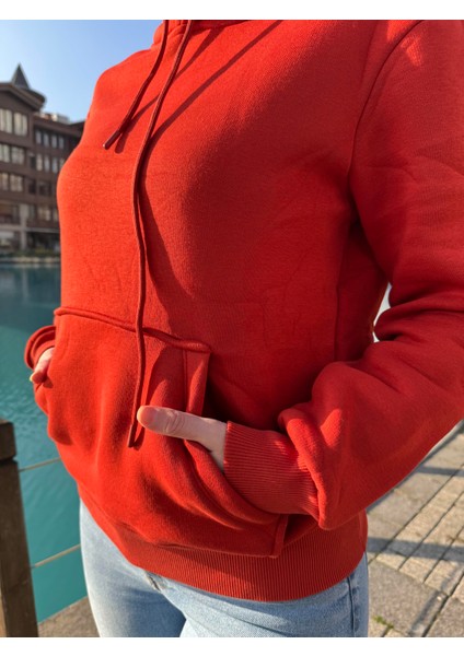 Kadın 3 Iplik Şardonlu Sweat