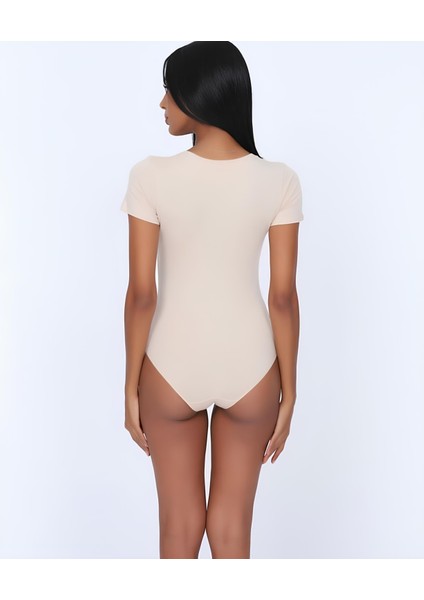 Nbb U Yaka Kısa Kollu Alttan Çıtçıtlı Body/Atlet -2945 fiyatları