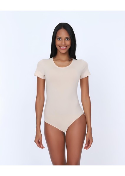Nbb U Yaka Kısa Kollu Alttan Çıtçıtlı Body/Atlet -2945 modelleri