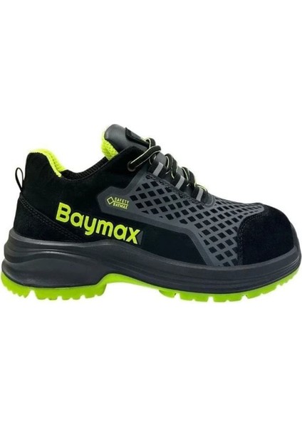 Bx-12 Golden S1 Bağcıklı Çelik Burunlu Yazlık İş Güvenlik Ayakkabısı No: 42