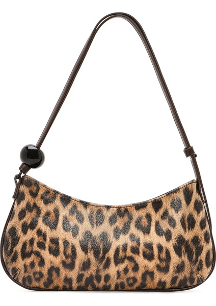 Kadın Leopar Mini Baskılı Omuz Çantası 25SBD247826 modelleri