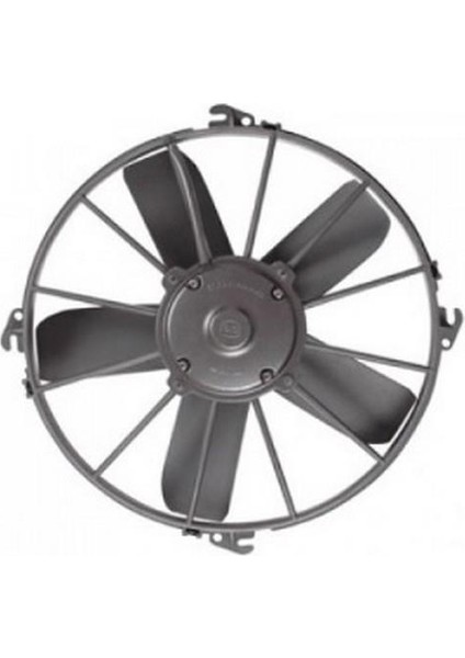 12V Fan Motoru Üfleyici Aksiyel 11 " Geniş (5 Kanat) (Dış Çap 310 Mm)