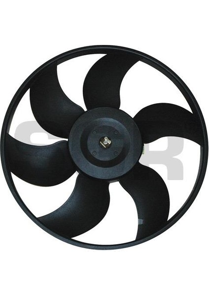 12V FAN MOTORU (PERVANELİ) RENAULT CLIO/KANGOO/MEGANE (KLİMALI) (DIŞ ÇAP 380 MM)