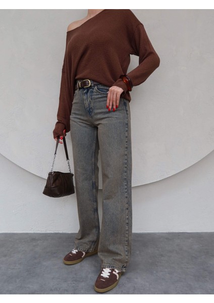 Eskitme Straight Orj Jean