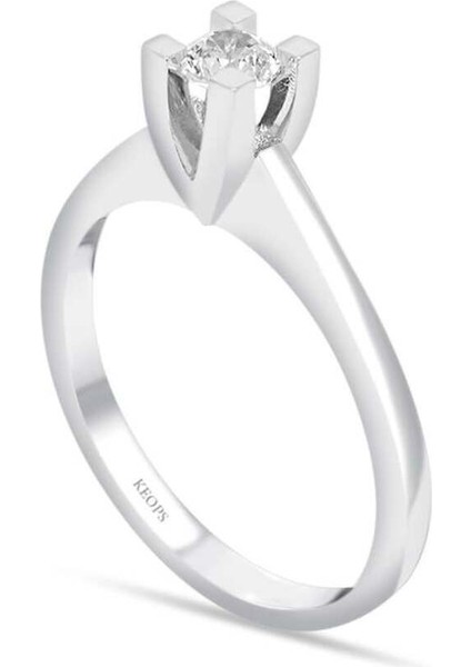 F Renk 0.25 Karat Pırlanta Tektaş Yüzük fiyatları