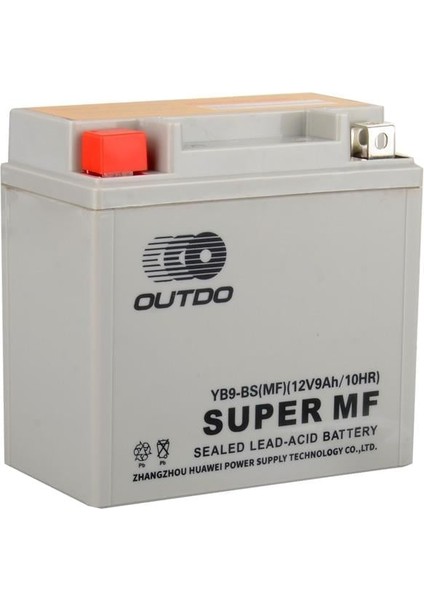 Yb9-Bs 12V 9,5 Ah Motosiklet Aküsü