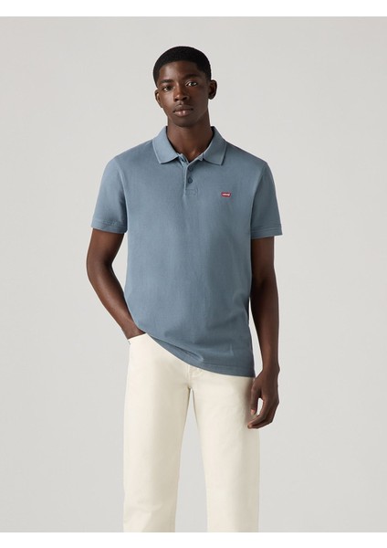 Gökyüzü Rengi Erkek Polo Yaka T-Shirt 35883-0273