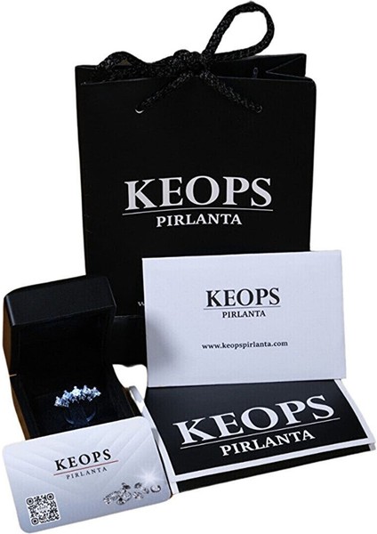 G Renk Toplam 0.52 Karat Pırlanta Kolu Taşlı Tektaş Yüzük fırsatları