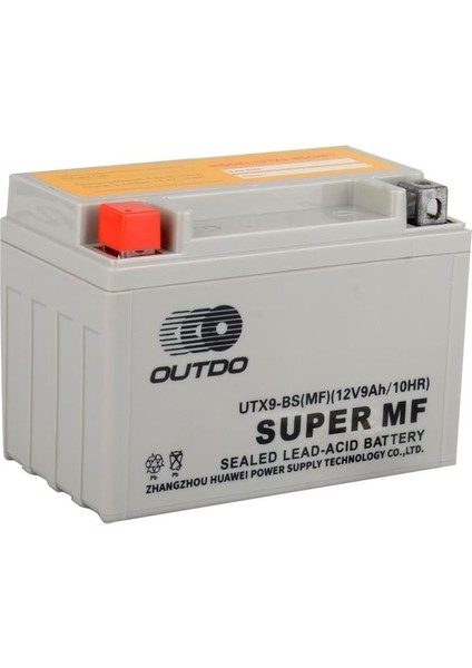 Utx9-Bs 12V 8AH Motosiklet Aküsü