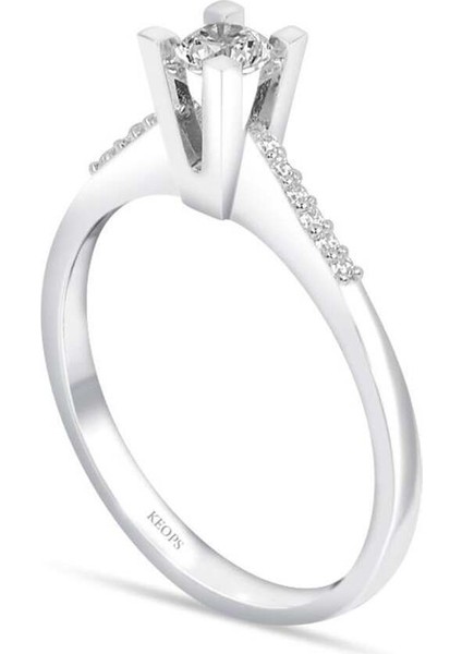 Toplam 0,34 Karat Pırlanta Tektaş Yüzük fiyatları