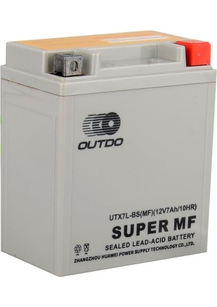 UTX7L-BS 12V 6AH Motosiklet Aküsü