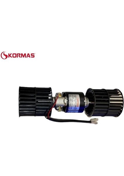 24V KALORİFER MOTORU (ÇİFT MİLLİ-PERVANELİ) FORD CARGO