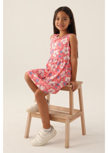 Çiçekli Penye Elbise modelleri