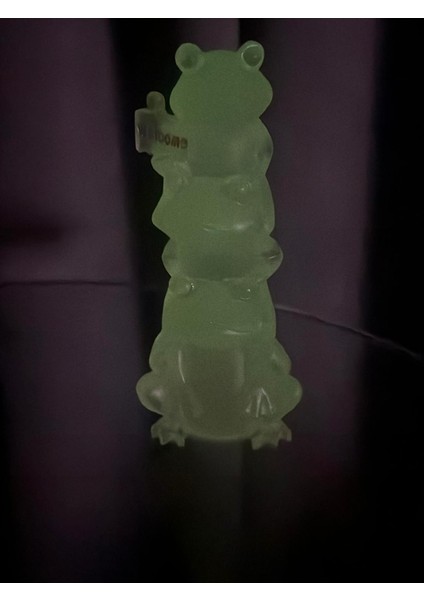 Gece Parlayan Welcome Kurbağa Dekoratif Biblo, Hoşgeldin!, Çoklu Kurbağa fiyatları