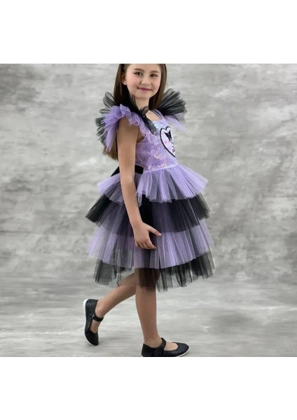 Kız Çocuk Kuromi Taçlı Doğum Günü Parti Abiye Elbise 250202 indirimleri