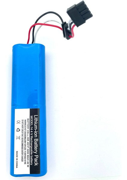 Vacuum Mop Pro Robot Süpürge 3200 Mah Yanmaz Batarya – 14.4V Li-ion Güç Kaynağı | Sürekli ve Güçlü Temizlik Deneyimi!