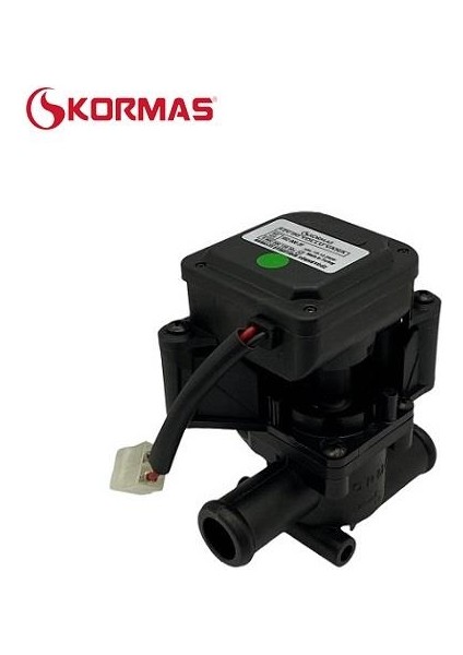 12V Kalorifer Musluğu (Vana) (Motorlu) (2 Yollu) (22 Mm)