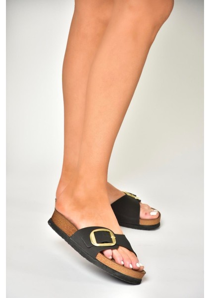 P777507202 Siyah Süet Günlük Kadın Terlik fırsatları