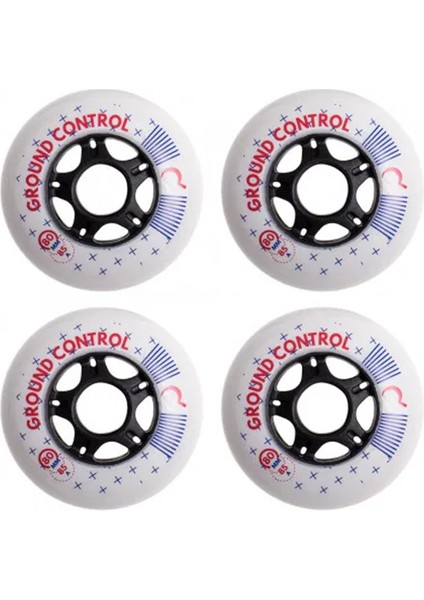 Fsk White 80MM/85A 4'lü Urban Paten Tekerleği