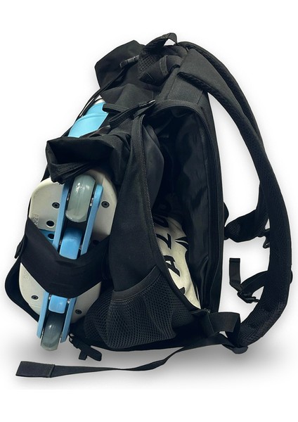 Rolltop Black Paten Sırt Çantası modelleri