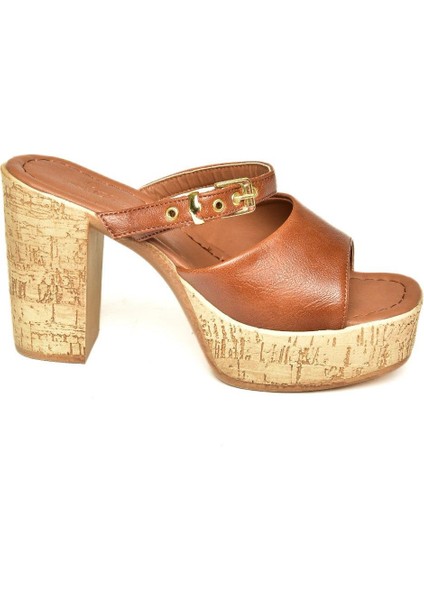 U996254409 Taba Platform Kalın Topuklu Kadın Ayakkabı indirimleri