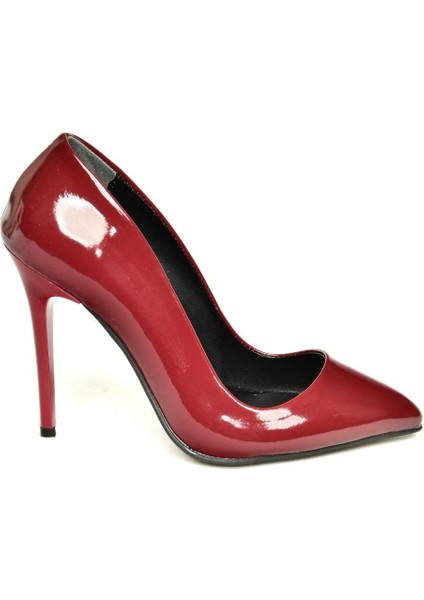 8922151908 Bordo Rugan İnce Topuklu Kadın Ayakkabı indirimleri