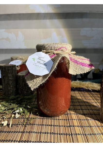 1 kg Hatay Ev Yapımı Organik Katkısız Domates Salçası - 1kg