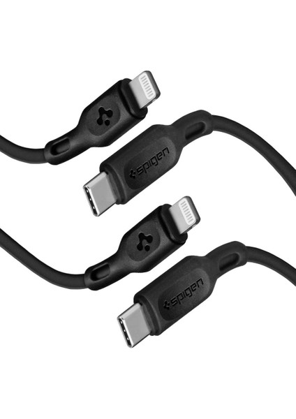 Essential USB-C to Lightning (1 Metre) Hızlı Şarj/Data Kablosu MFI Lisanslı (2 Adet) C10CL Black - 000CA27022