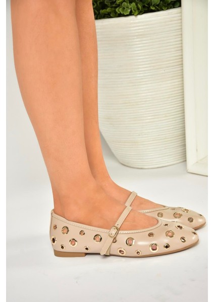 U820084509 Bej Kadın Babet fiyatları