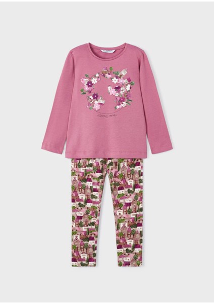 Kız Çocuk Taytlı Takım