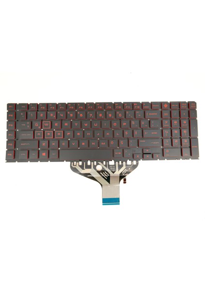 Hp Omen 17T-CB Notebook Klavye Işıklı Kırmızı