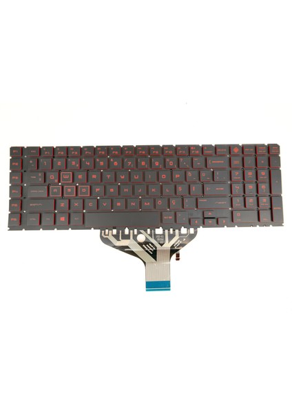 Hp Omen 17-Cb Red Notebook Klavye Işıklı Kırmızı
