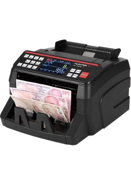 Hl 2300 NEW %100 Sahte Tespit Karışık Para Sayma Makinesi